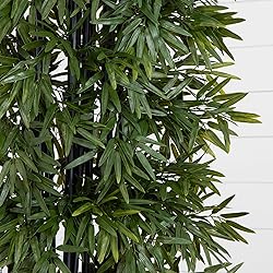 Nearly Natural 7ft. Bamboo Artificial Tree with