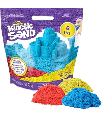 Kinetic Sand Unicornio Arcoíris – Contenedor De 142 G Con 4 Capas De Colores, Arena Mágica Que Nunca Se Seca, Para Niños +3 Años
