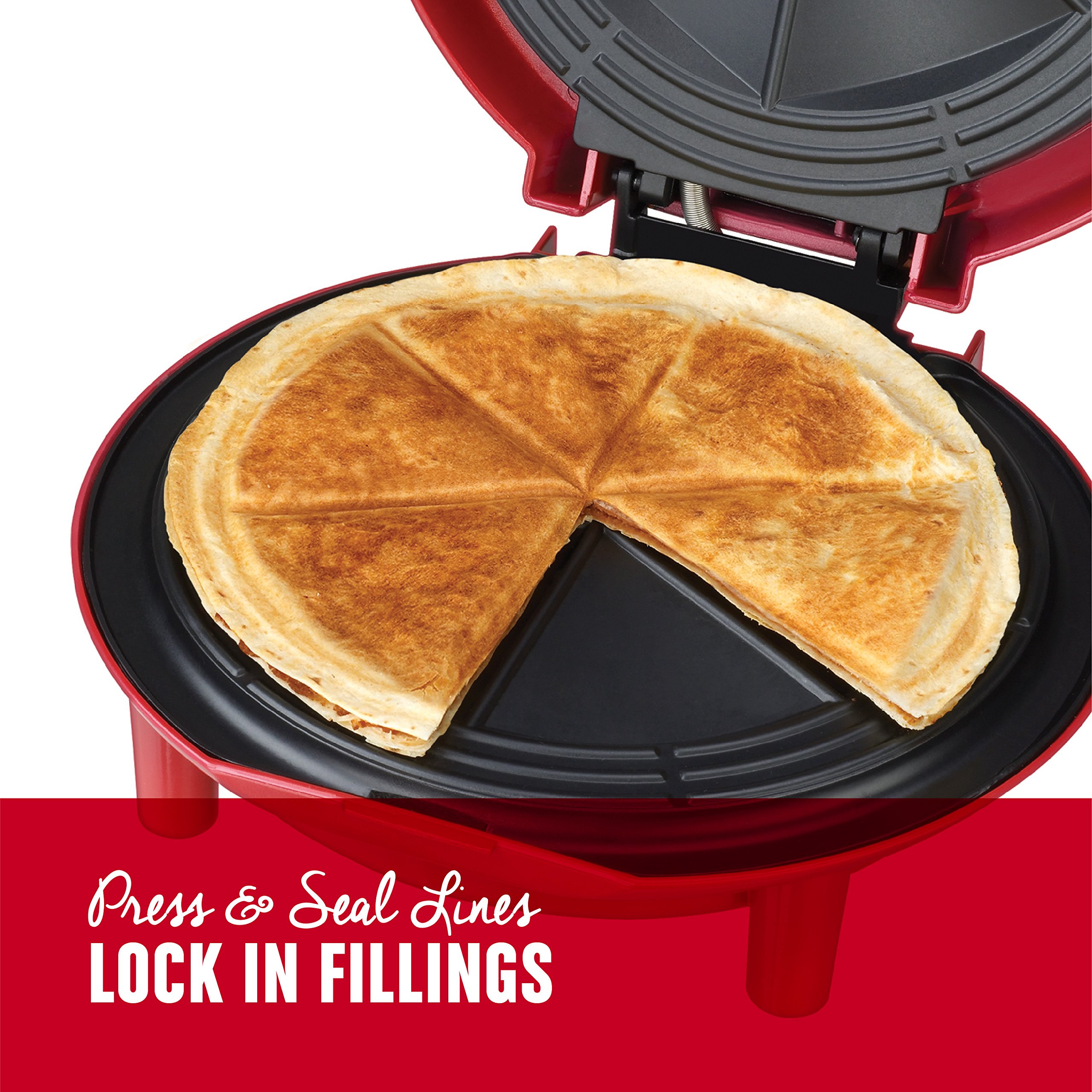 Foreman Electric Quesadilla Maker, Red, GFQ001 885477081543 eBay