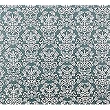 Melody Jane 1:12 Scale Dutch Blue Delft Tile Wallpaper - Dollhouse Miniature Print