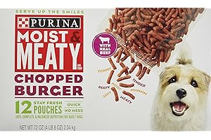 Moist & Meaty Chopped Burger by Nestle Purina Petcare by Moist & Meaty
