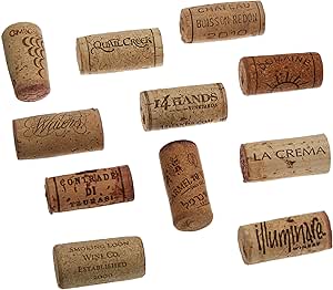 Premium Recycled Corks, Natural Wine Corks From Around the US - 100 Count