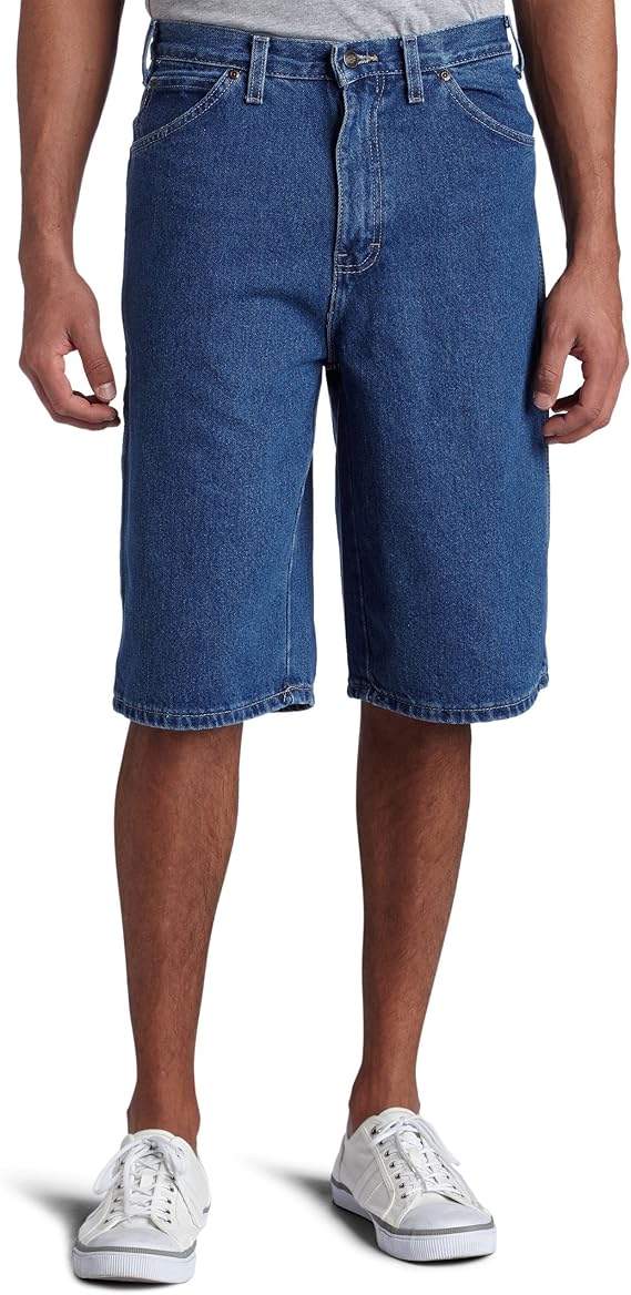 Dickies Men's 13 Inch Inseam Relaxed Fit Carpenter Short, Stone Washed