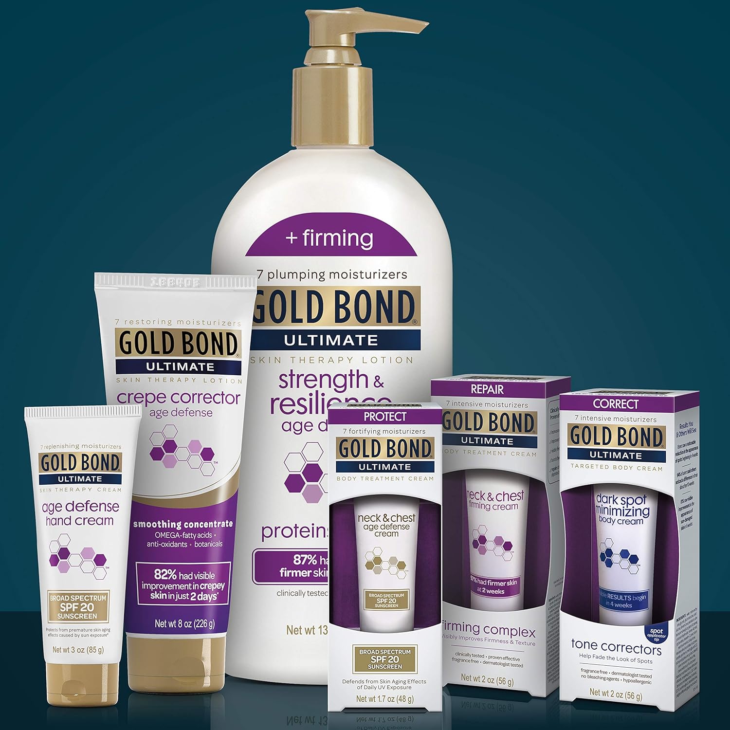 Gold Bond Ultimate Strength & Resilience Skin Therapy Lotion, Fresh, 13 Ounce : Beauty