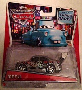 Disney Pixar Cars, Toon Die-Cast Vehicle, Manji, 1:55 Scale