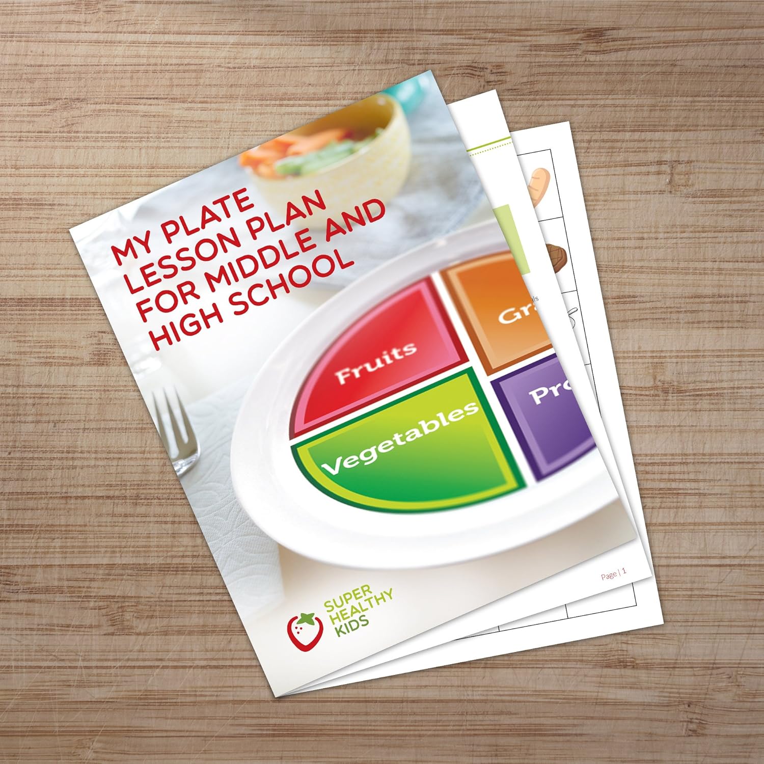  | High School Nutrition Lesson Plan Choose My Plate (1): Dinner Plates