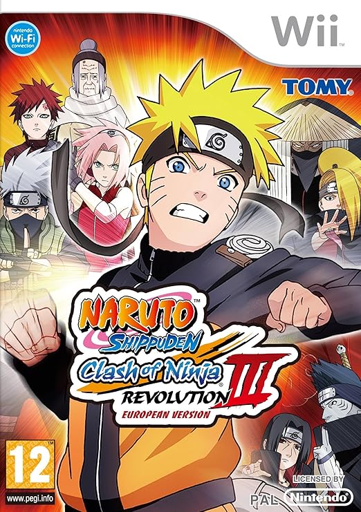 Naruto Shippuden Clash Of Ninja Revolution 3 Nintendo Wii Ntsc Amazon In Video Games