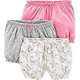 Simple Joys by Carter's Girls 3-Pack Knit Shorts