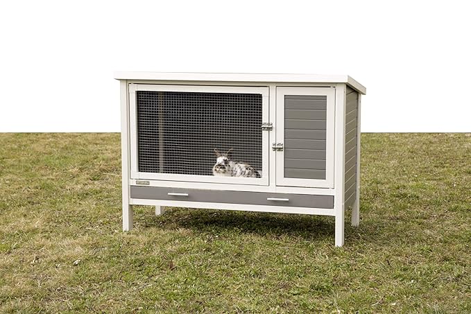 Kerbl 81730 ECO - Kunststoffstall Samy für Nager, Kunststoffwanne