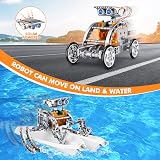 SIMPIM 13-in-1 Solar Robot Kit STEM Education Toy for Kids 8+ Boys Girls view 5