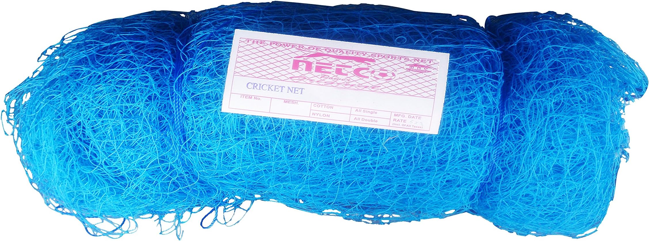 Netco Power Cricket Nets for Practice and Tournaments 100X10 XXL,60X10 XL, 30X10 L, 10X10 Small, 5X10 X-Small,