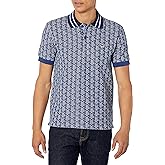 Lacoste Mens Seasonal Short Sleeve Classic Fit Monogram Polo