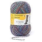 Regia 9801629 08078 Hand Knitting Yarn Wool, Iceland, 18 x 9 x 9 cm, wool, indian night, 13 x 5 x 5 cm