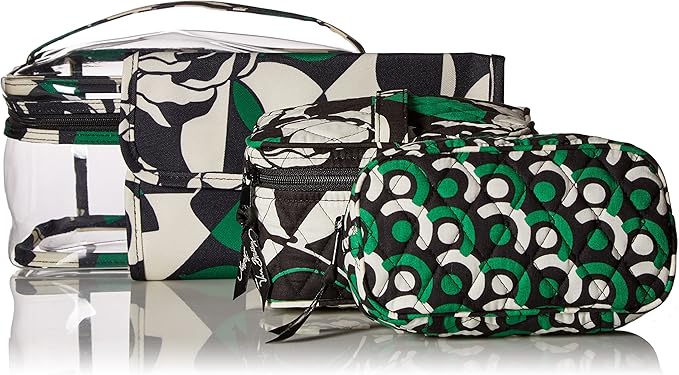 vera bradley travel cosmetic set