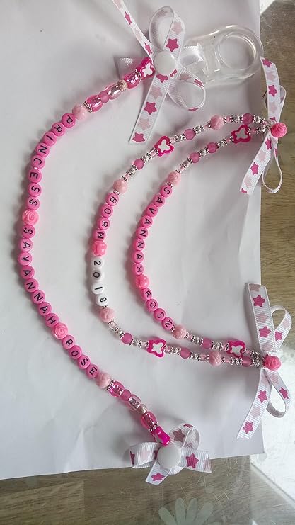 personalised pram clips