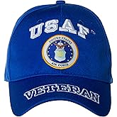 Officially Licensed United States Air Force Veteran Embroidered Baseball Cap