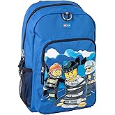 LEGO® City Police and Fire Heritage Classic Backpack, Police and Fire