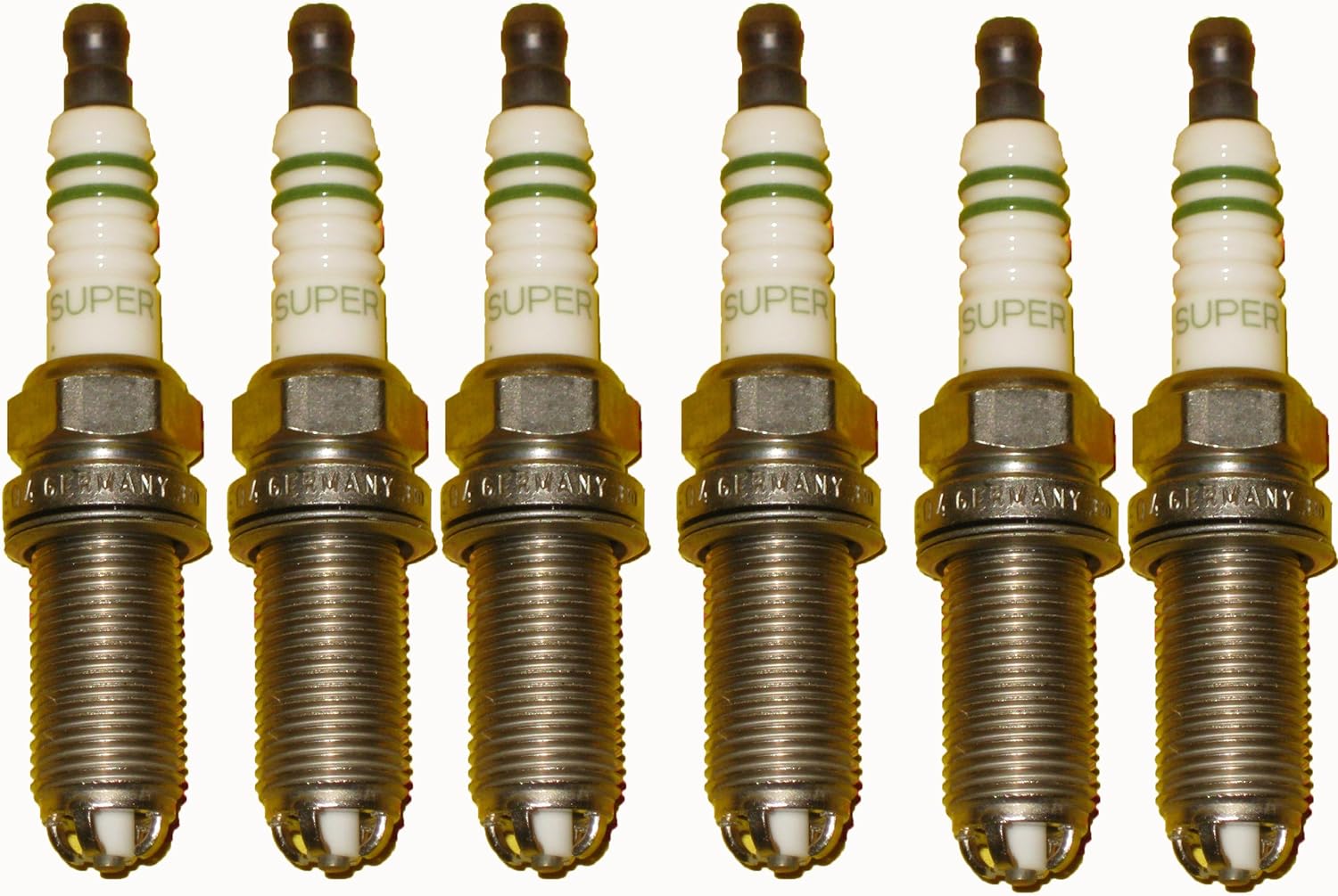 Bosch OEM 6 Piece Spark Plug Set 0242245581 / FGR5NQE04 Porsche OE 's 99917012290/