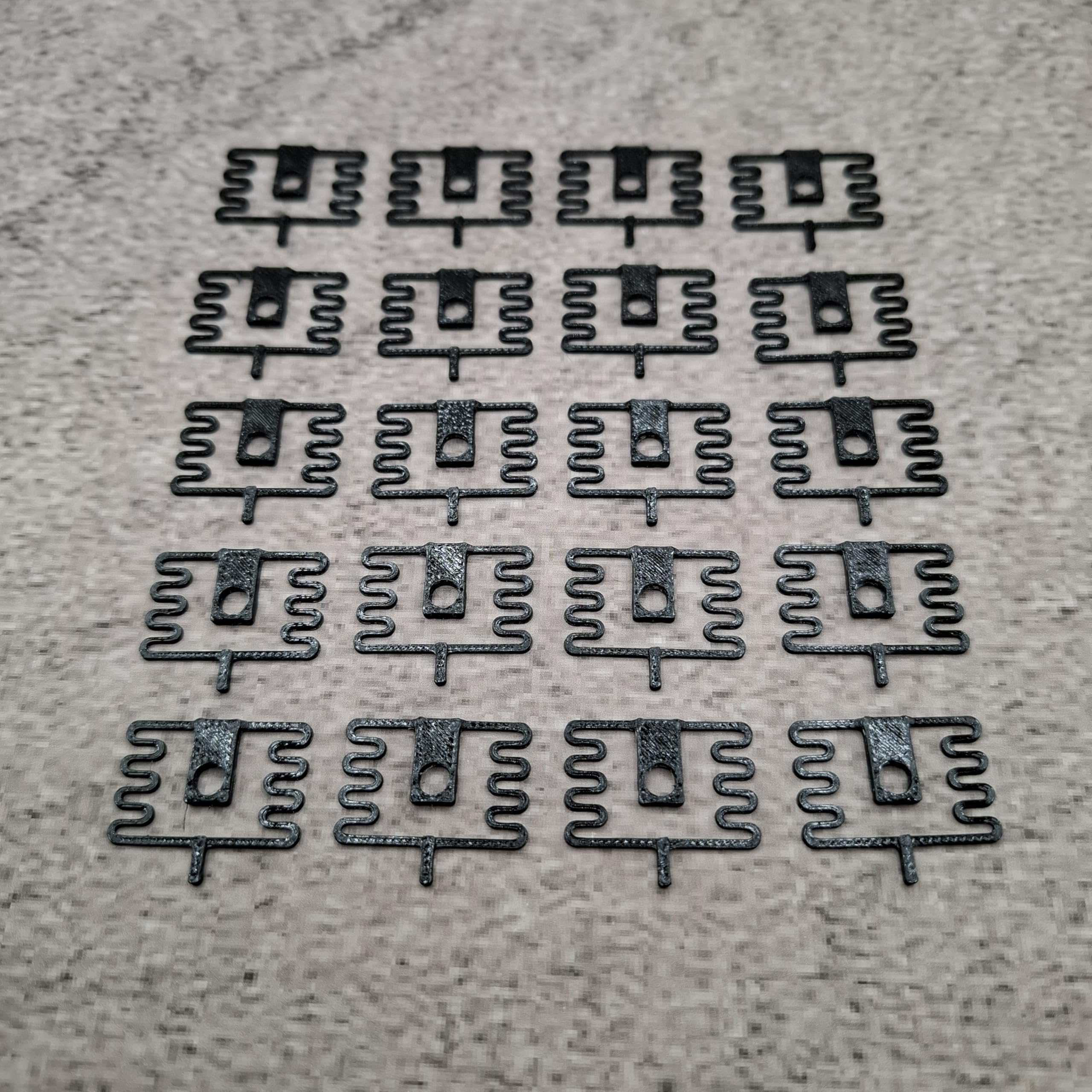 ULEIVA 20 x Replacement Clutch Springs Compatible with LGB Gauge G Clutch Spring Railway Garden Railway Accessories