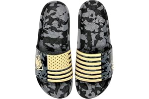 HYPE CO Hype NCAA Team Graphic and Color Unisex Quick Dry Slydr Sandal