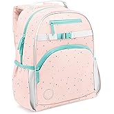 Simple Modern Medium Toddler Backpack for School Girls and Boys | Kindergarten Elementary Kids Backpack | Fletcher Collection | Kids - 15" tall | Rainbow Speckles