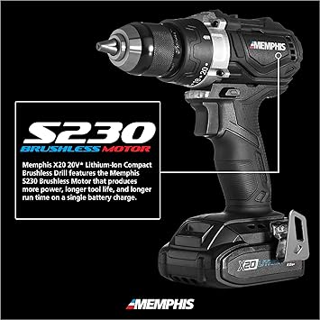 Memphis Tools MX20D144 Power Drill Drivers product image 3