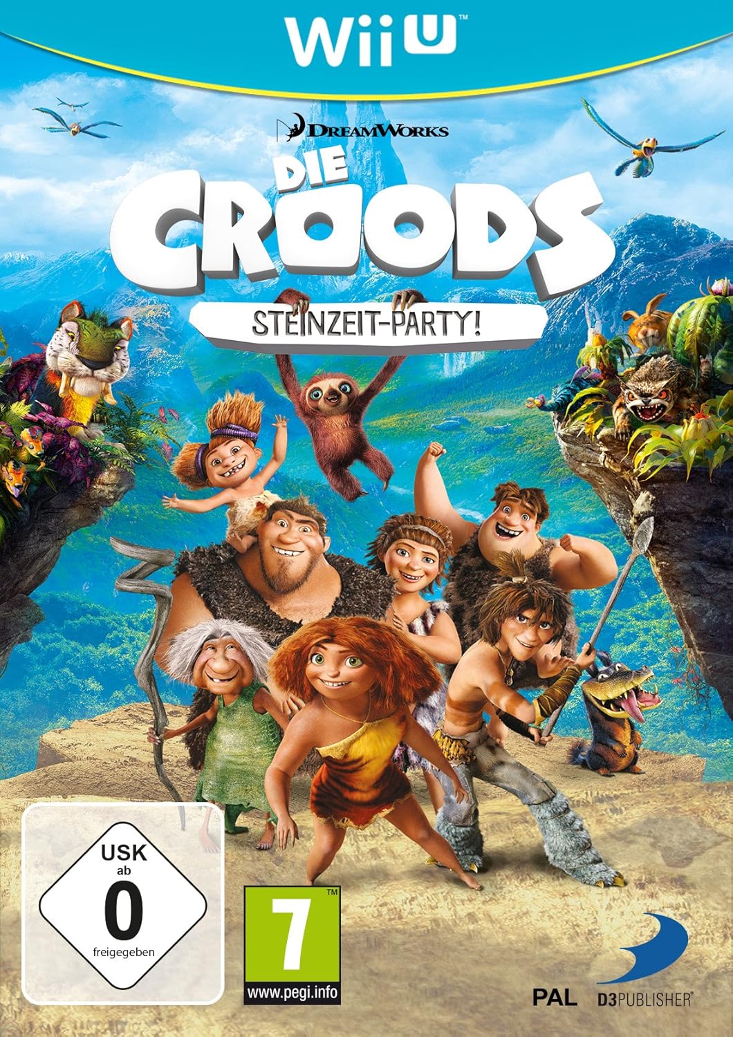 Die Croods Steinzeit Party! [Nintendo Wii U] Amazon.de Games