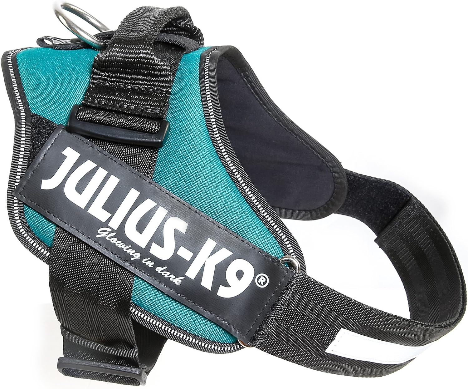 Julius-K9, 16IDC-PG-1, IDC Powerharness, dog harness, Size: L/1, Petrol Green - Image 3