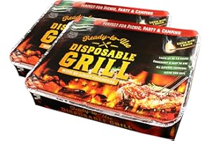 Oppenheimer USA Disposable Charcoal Grill On-The-Go Ready to Use Easy to Light Kosher (2)
