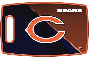 SPORTSVAULT Sports Vault NFL Chicago Bears Large Cutting Board, 14.5" x 9"