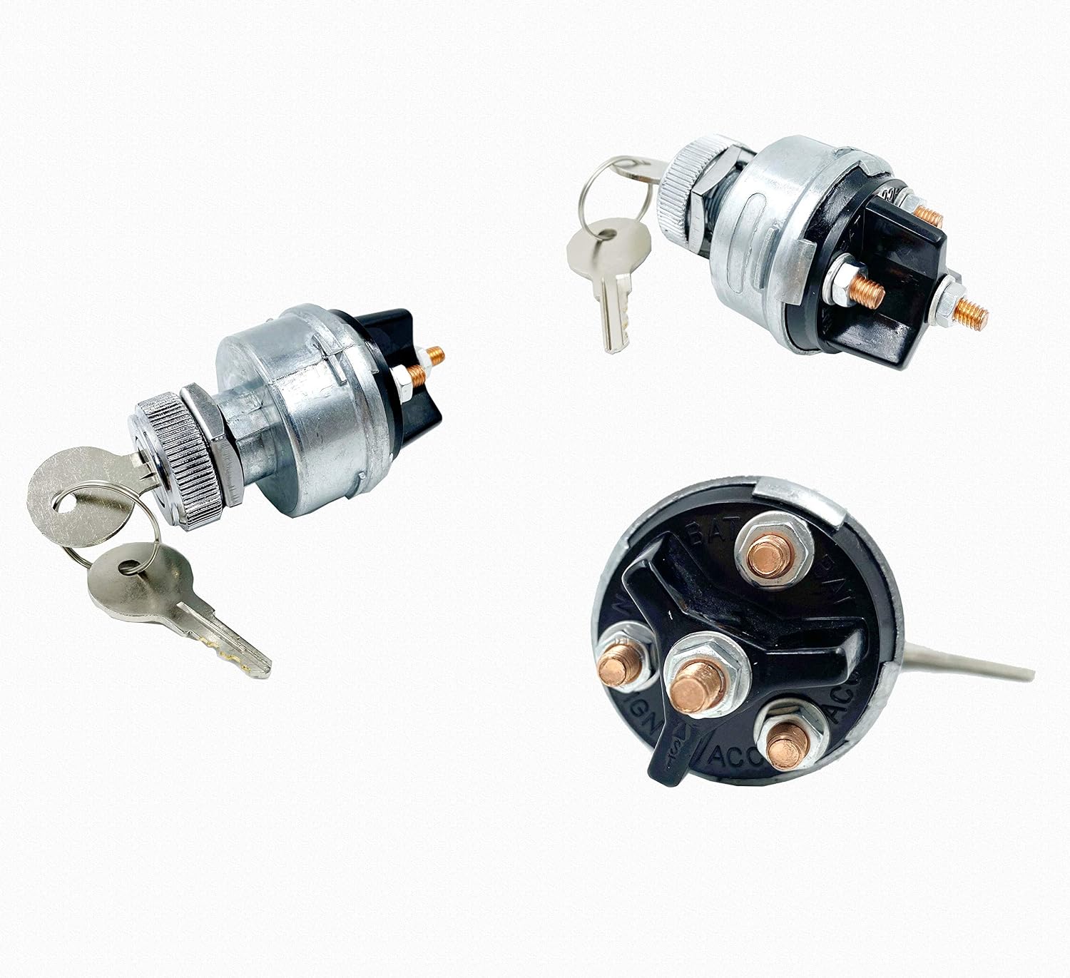 Senb Universal Ignition Starter Switch with 2 keys. Universal for Car Tractor, Trailer and Agricultural - Image 3