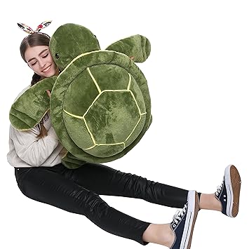 Buy Morismos Giant Big Plush Eyes Sea Turtle Stuffed Animal Pillow