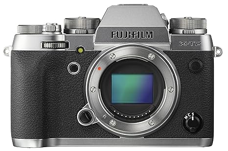 Fujifilm X-T2 Systemkamera mit Gehäuse 24,3 Megapixel graphit/silber