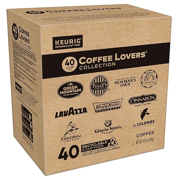 KEURIG® COFFEE LOVER’S COLLECTION VARIETY PACK, KEURIG SINGLE SERVE K-CUP PODS, 40CT