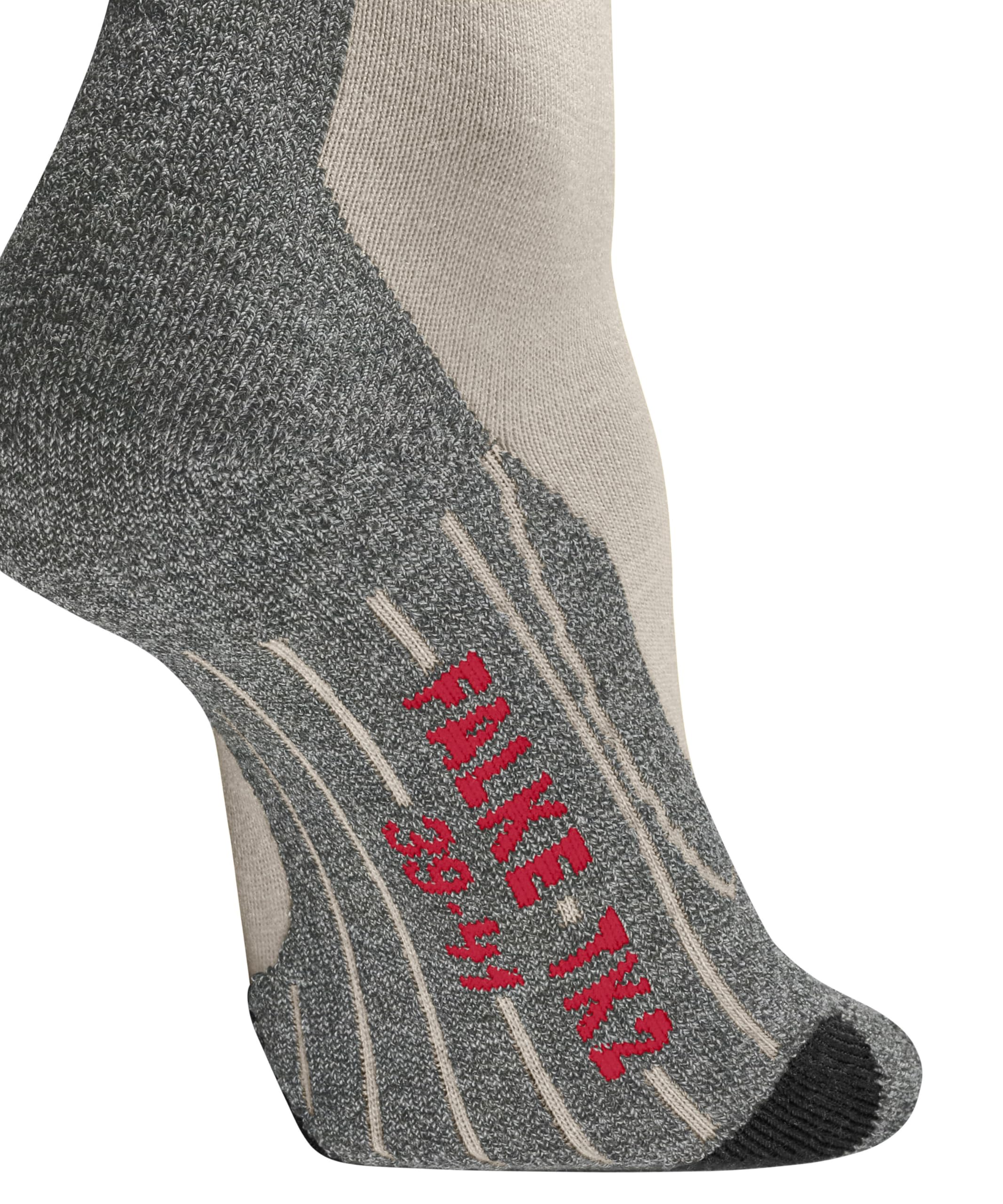 FALKE Herren Wandersocken TK2 Explore M So Wolle Funktionsmaterial antiblasen dick 1 Paar, Beige Natural 4200, 39-41 6