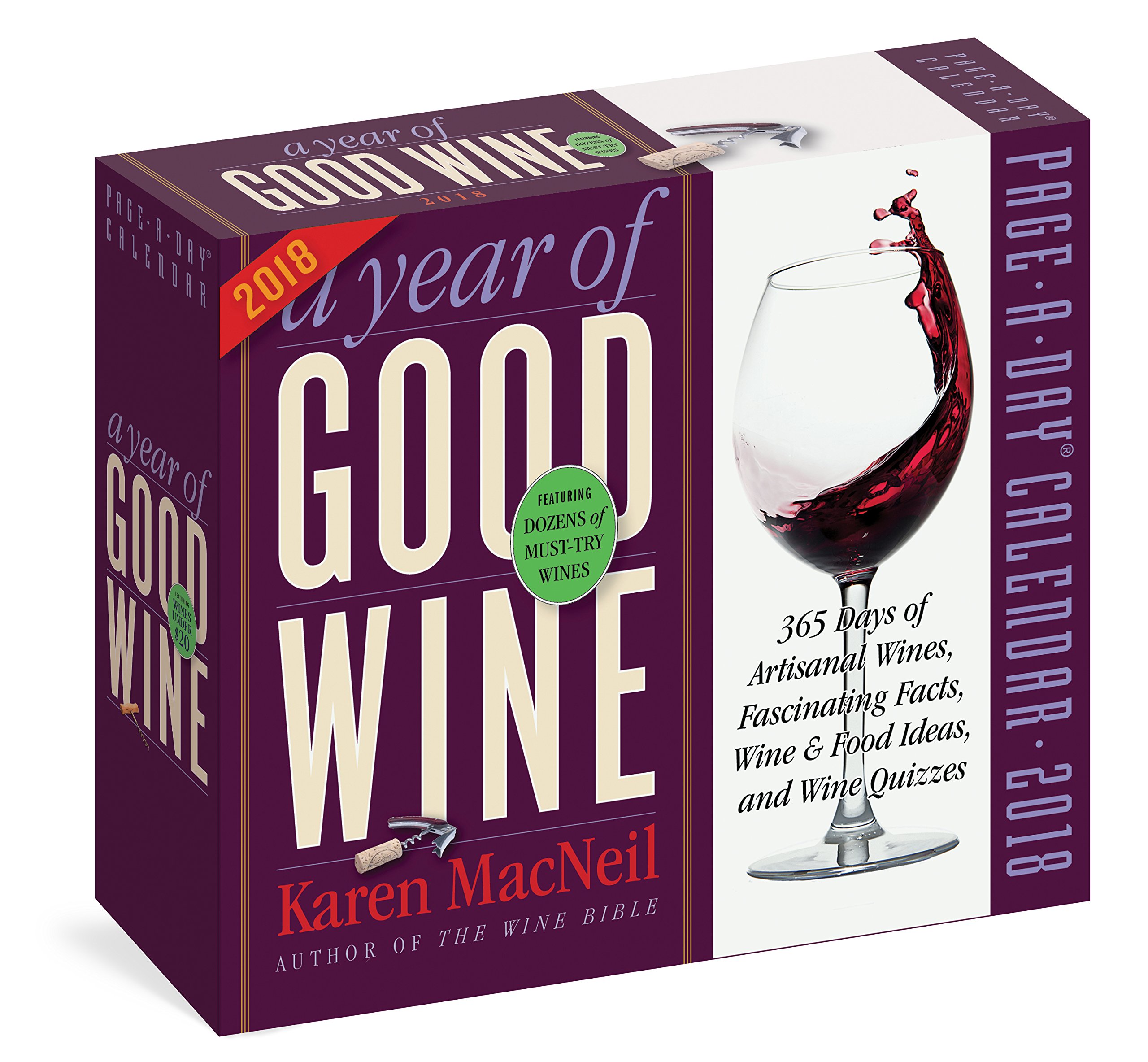 A Year of Good Wine Page-A-Day Calendar