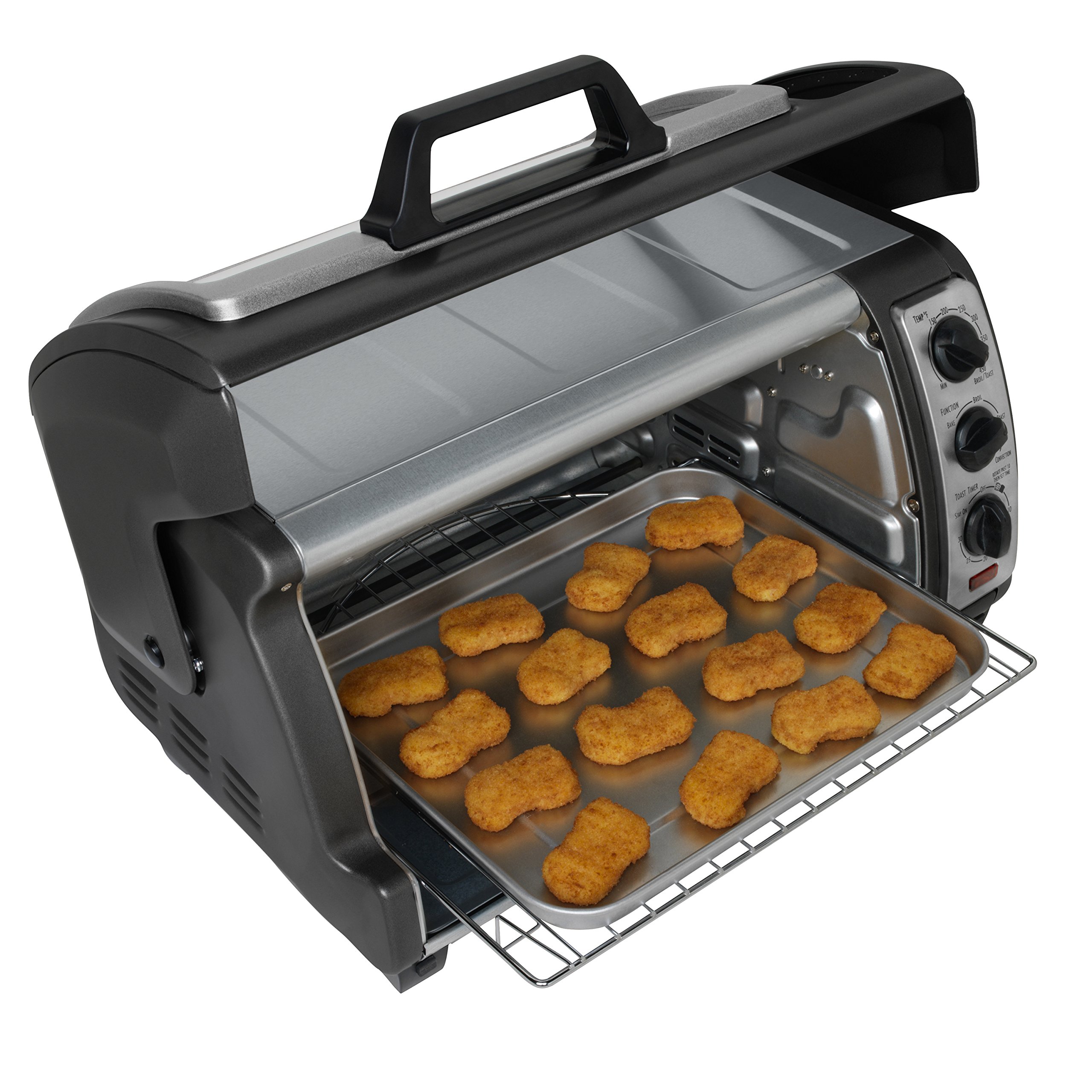 Hamilton Beach Easy Reach Oven with Convection, Silver (31126) eBay