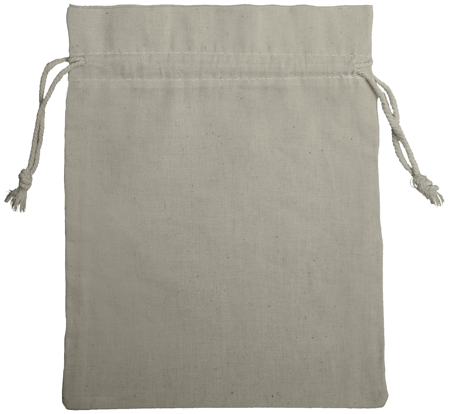 Paquete con 12 bolsas 100% de algodón de manta con cordón.: Amazon ...