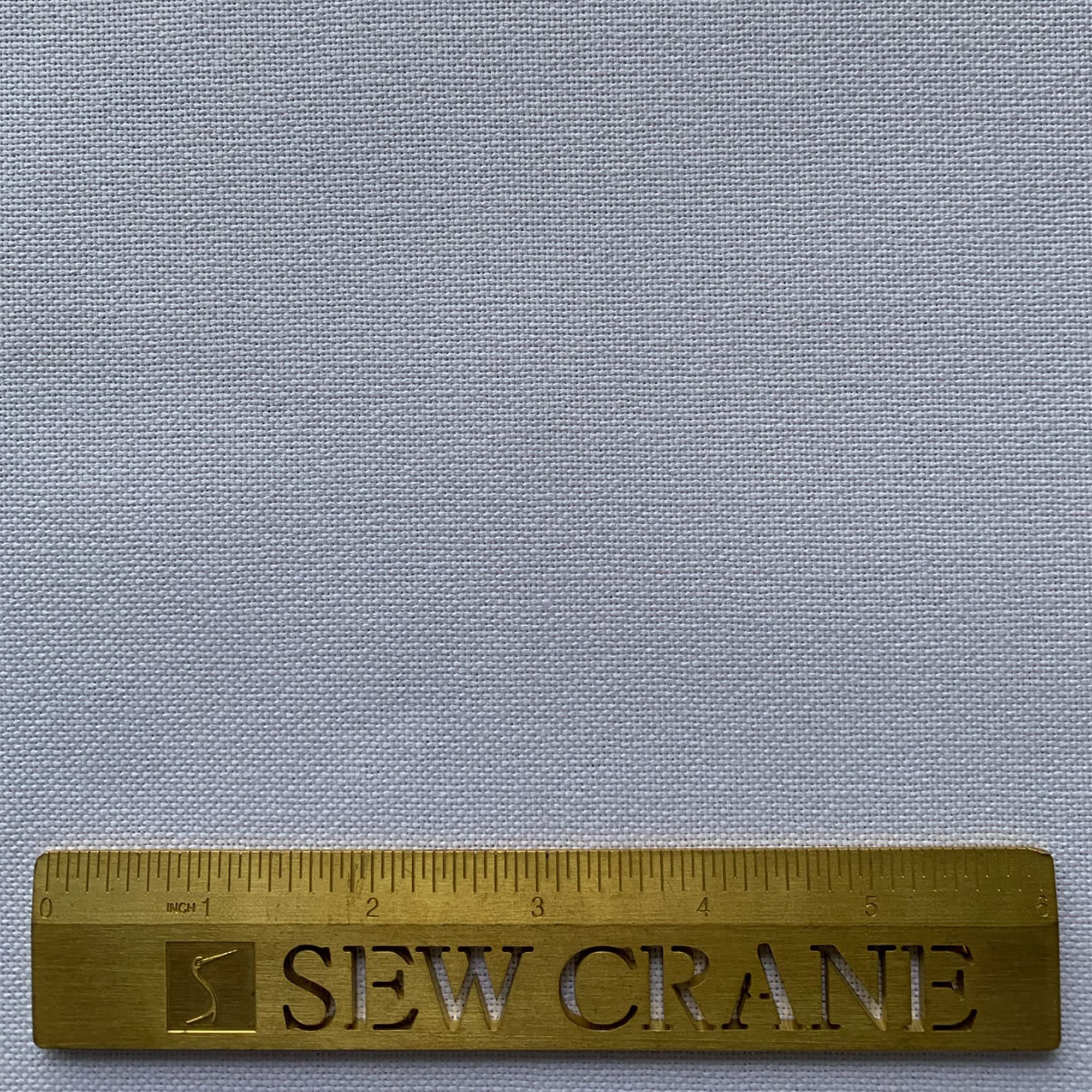 28 Count Evenweave Cloth Embroidery Cross Stitch Fabric, White, W29 x L39