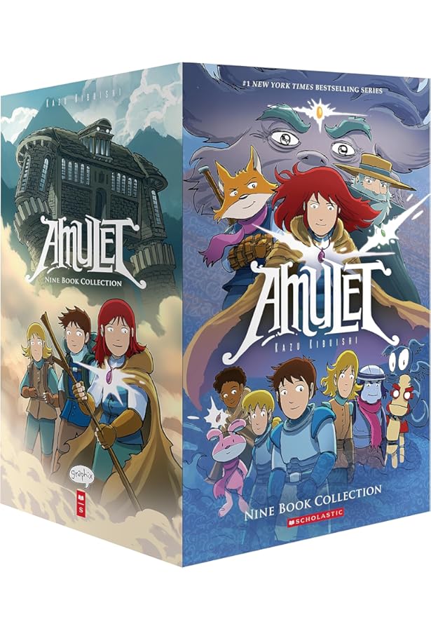 Amazon.com: Amulet 1-9 Box Set (The Stonekeeper;The Stonekeeper's