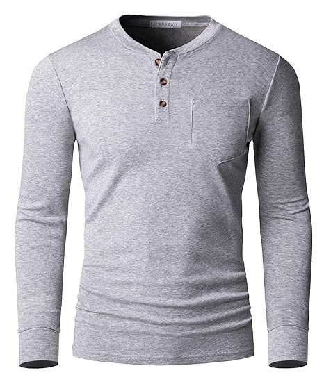 athletic henley shirt