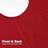Utopia Kitchen Rectangle Tablecloth 152x213 cm Pack of 2 Red view 6