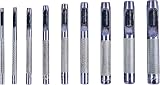 Amtech H1850 9 Piece Hollow Punch Set view 3