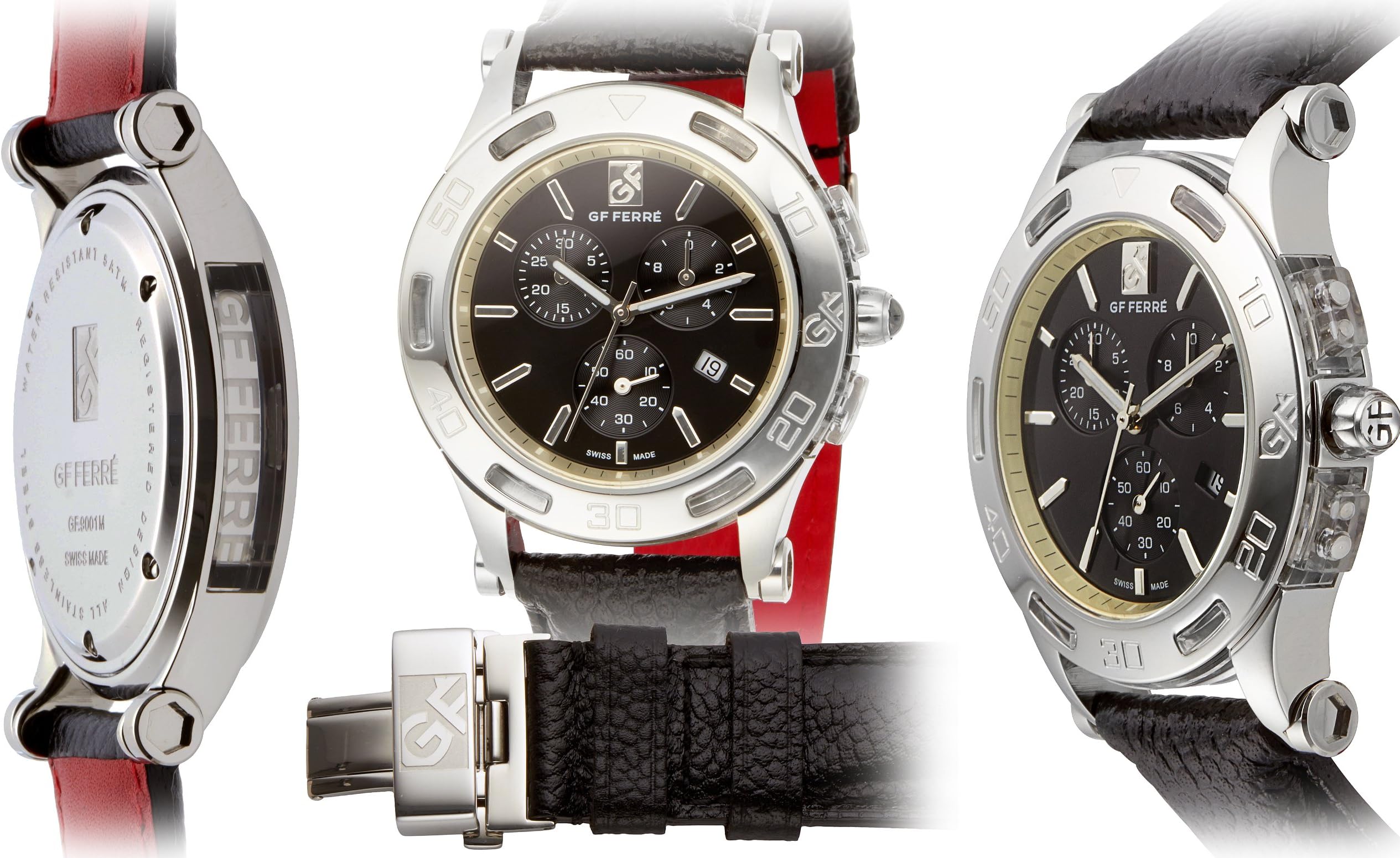 GF Ferre Swiss Made Chronograph Mens Watch