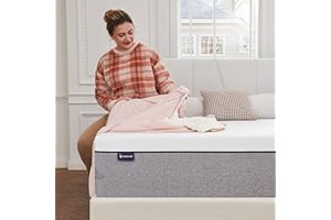 S SECRETLAND Twin Mattress, 6 inch Gel Memory Foam Mattress with Breathable Cover (Mattress Only) Medium Feels-Bed Mattress in a Box
