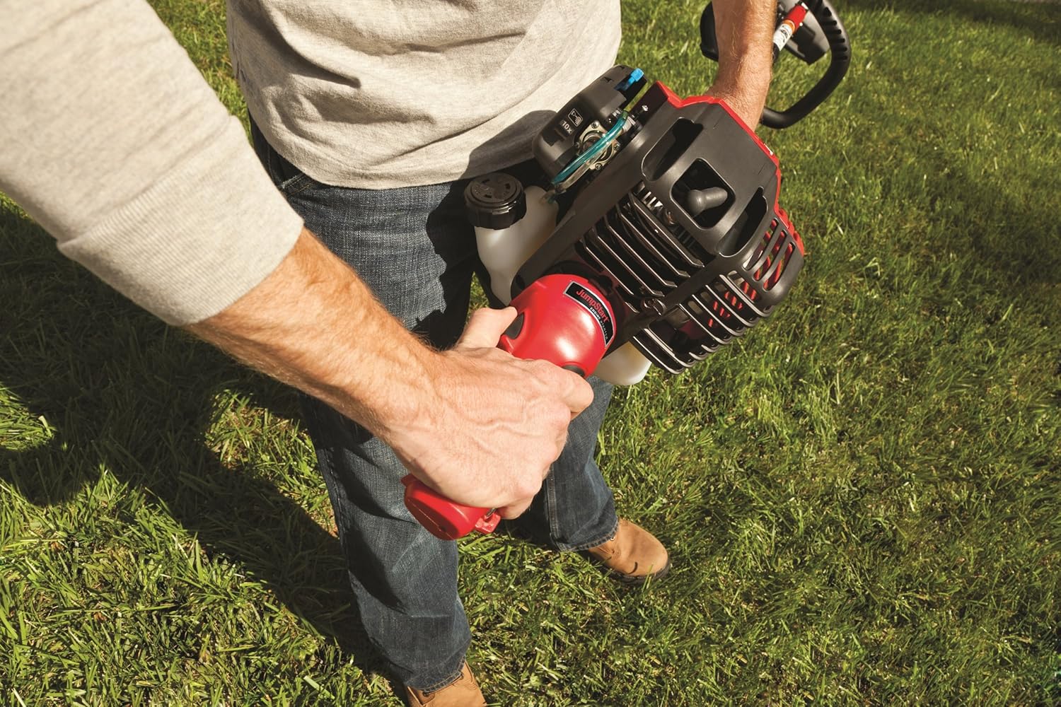 Amazon.com : Troy-Bilt TB525 EC 29cc 4-Cycle 17-Inch Curved Shaft Trimmer :  Garden & Outdoor