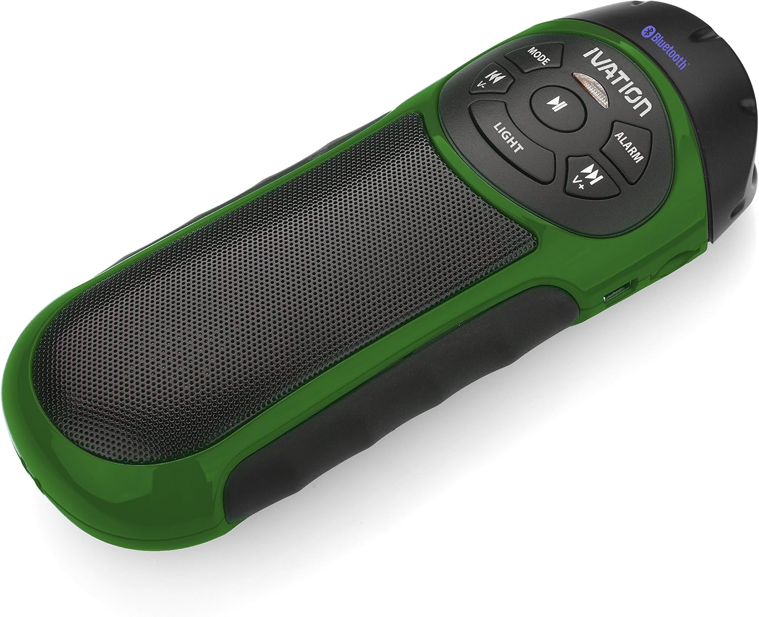 Ivation BIKEBEAKON Portable Rechargeable Rugged Bluetooth Speaker