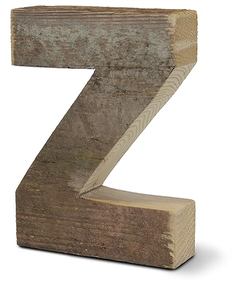 Barn Wood Alphabet Letters Amish Handcrafted From Reclaimed