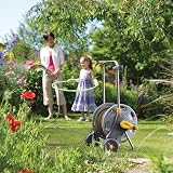 Hozelock Cart Plus 50m Ultramax Hose 12.5mm Rewind Handle Grey view 2