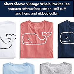 vineyard vines Men's Short Sleeve Vintage Whale